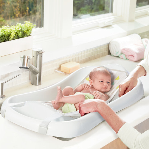 Sure Comfort Deluxe Newborn to Toddler Tub with Sling - White