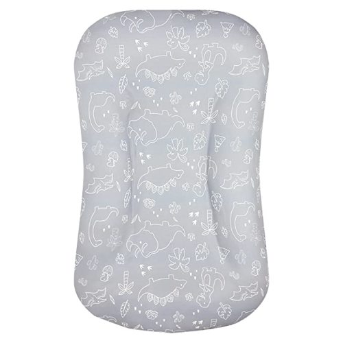 DILIMI Baby Lounger Cover for Boys and Girls Removable Cover Ultra Soft Comfortable Slipcover,Dinosaur