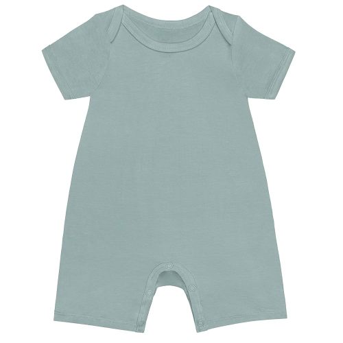 GUISBY Rayon Baby Pajamas, Short Sleeve Footless Rompers, Snap Closure Sleeper for Boy Girls