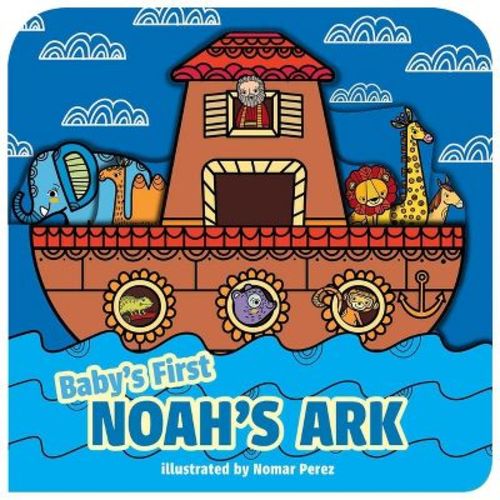 Baby's First Noah's Ark (a Boat-Shaped Novelty Board Book for Toddlers) - by Little Bee Books
