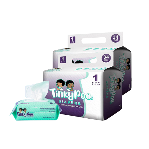 Timmy Bundle (2 diaper packs/1 wipe pack)
