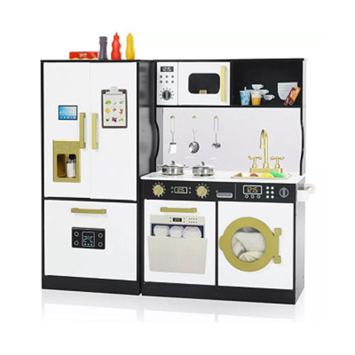 Working Ice Maker Pretend Play Kitchen, Ages 3+