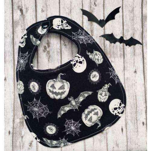 Gothic Scare Horror Baby Bib