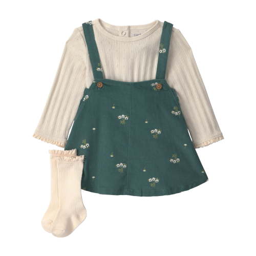 Carter's Child of Mine Baby Girl Dress Set, 3-Piece, Sizes 0/3-24 Months