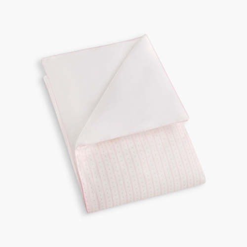 Petal Scallops Baby Duvet- Pink | Gooselings