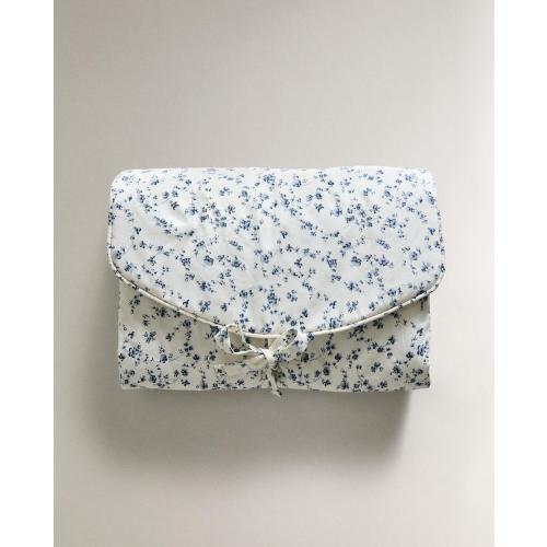 BABY BLUE FLOWER CHANGING MAT | Zara Home United States of America