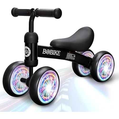 Baby Balance Bike Toys for 12-36 Months Kids Toy Boy and Girls Gifts Toddler Best First Birthday Gift Children Walker No Pedal Infant 4 Wheels Bicycle