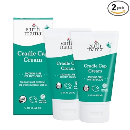 Earth Mama - Cradle Cap Cream - 2 oz (Pack of 2)