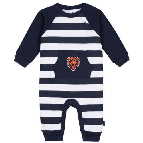 Baby Chicago Bears Football Romper with Pocket