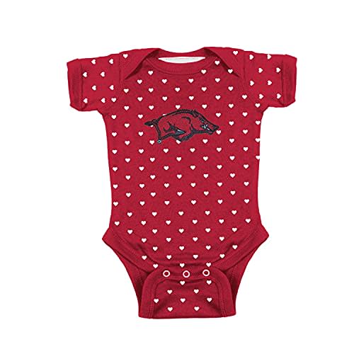 Two Feet Ahead Hearts Baby Bodysuit Creeper Baby Girl Clothes Newborn Infants Sizes 0-3M 6M 12M