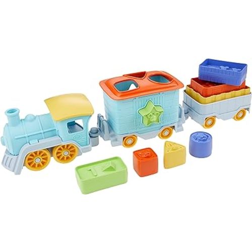 Green Toys FC Stack & Sort Train