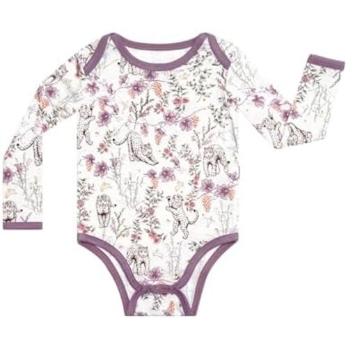 Baby Bodysuits Unisex Bodysuit Boys Girls Clothes Snap Viscose from Bamboo Infant Toddler Wear NB-24Months