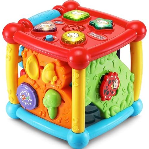 VTech Busy Learners Activity Cube (Frustration Free Packaging)