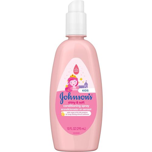 Johnson's Kids Shiny & Soft Hair Conditioning Spray, 10 fl oz