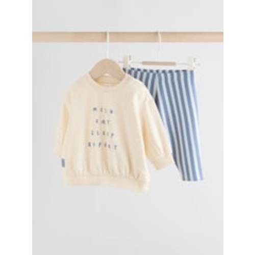 Buy Blue Milk Club Baby Sweatshirt and Leggings Set (0mths-3yrs) from Next USA