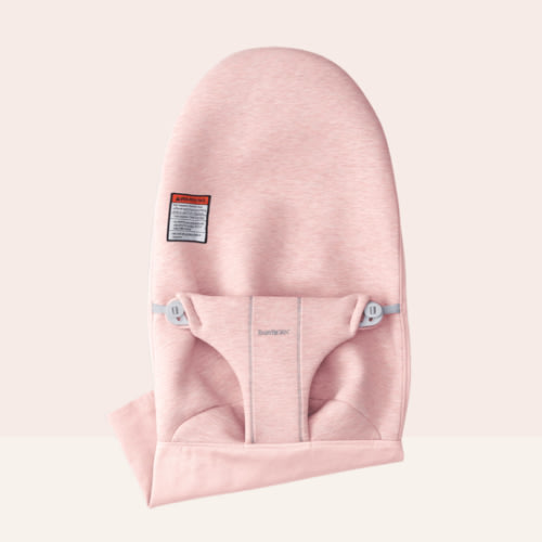 BabyBjörn Extra Fabric Seat for Bouncer Bliss - (Light Pink 3D Jersey)