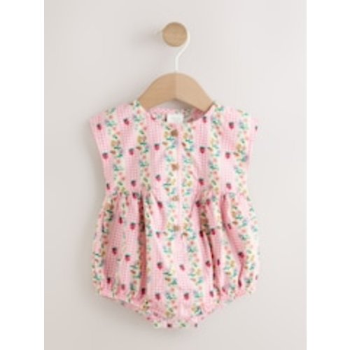 Buy Pink Floral Bloomer Baby Romper (0mths-2yrs) from Next USA