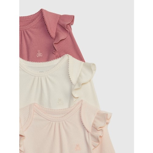 Baby First Favorites TinyRib Bodysuit (3-Pack)