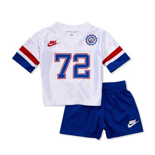Nike Baby Boys Short-Sleeve Football-Style Jersey T-Shirt & Solid Mesh Shorts Set