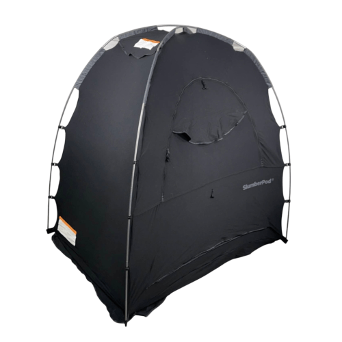 SlumberPod 3.0 Sleep Canopy, Black with Gray Accents