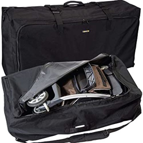 Stroller Travel Bag for Standard or Double/Dual Strollers