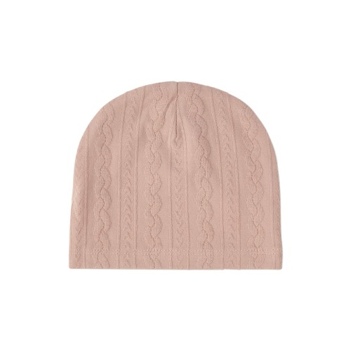 Cotton Jacquard Knit Beanie