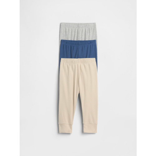 Baby Pull-On Pants (3-Pack)
