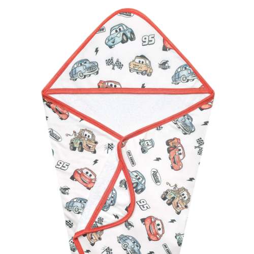 Premium Baby Knit Hooded Towel - Disney Pixar Cars