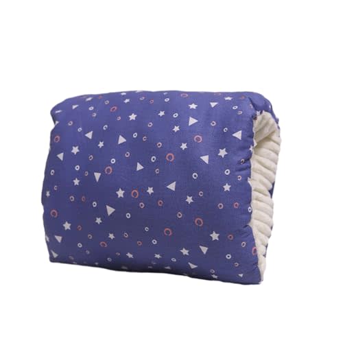 Juaugusep Cozy Cradle Pillow, Cozy Cradle Arm Pillow, Baby Breastfeeding Bottle Feeding Nursing Pillow Head Support Pillow for Baby (Dark Blue, 25cmx23cm)