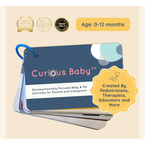 Infant Learning Cards - Curious Baby™ Activity Cards – Curious Baby Cards