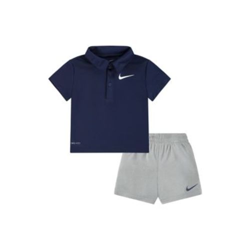 Baby Boys Polo Shirt and Shorts Set