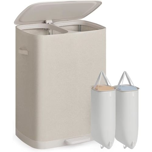Laundry Hamper with Lid and Pedal
