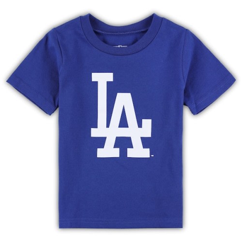Infant Los Angeles Dodgers Royal Team Crew Primary Logo T-Shirt