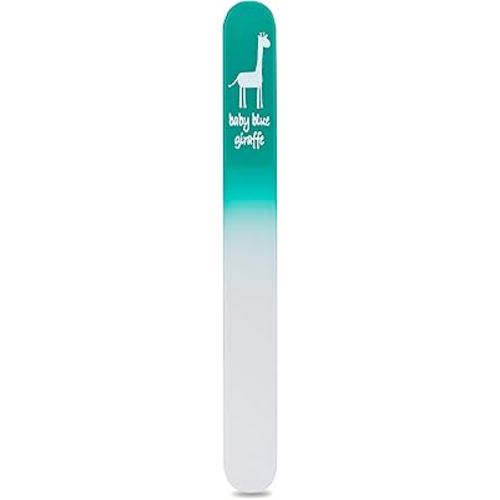 Baby Nail File by baby blue giraffe The Original Glass Baby Nail File- 100% Made in Europe (Green)