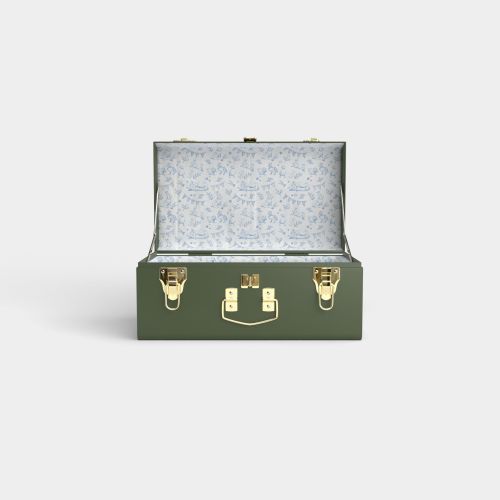 Mini Trunk - Green - Petites at Play / Embroidery