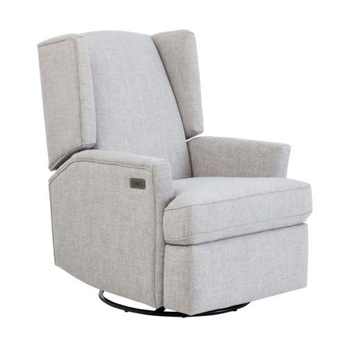 Chelsea Electric Recliner Glider Chair in Pure Grey | iL Tutto