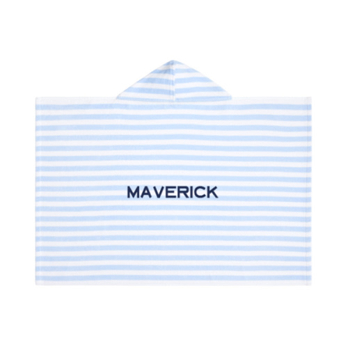 Mini Stripe Baby Beach Hooded Towel UPF 50+