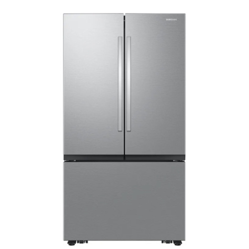 Samsung - 36 in. Wide 32 cu. ft. 3-Door French Door Smart Refrigerator with Dual Auto Ice Maker - Stainless Steel