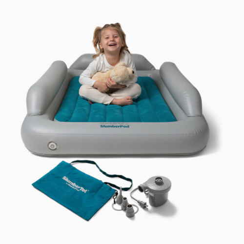 SlumberTot Inflatable Toddler Bed - Grey