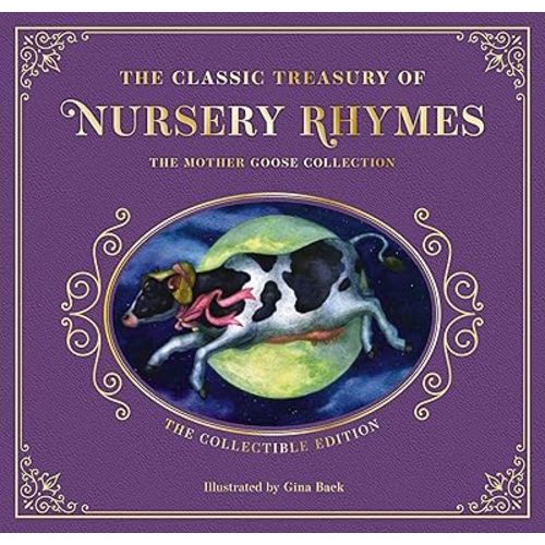 The Complete Collection of Mother Goose Nursery Rhymes: The Collectible Leather Edition Hardcover – February 28, 2023