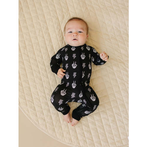 Bamboo Zip Romper | Skelly Vibes