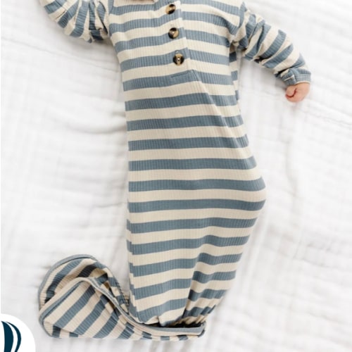Lincoln Ribbed Knotted Gown