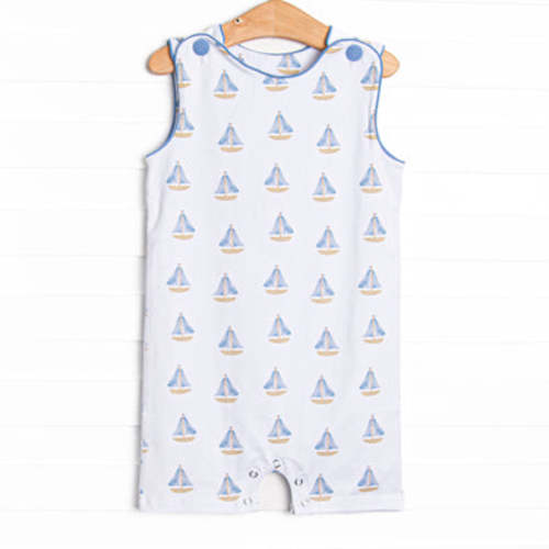 Sea Breeze and Sails Jon Jon, Blue – Stitchy Fish