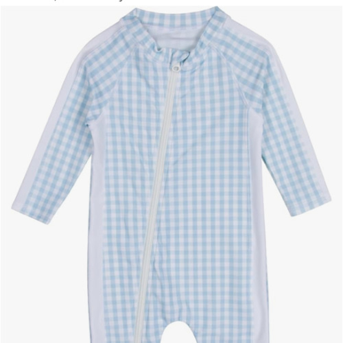 SwimZip Boys' Long-Sleeve UPF 50+ Swimsuit for Baby, Toddler, & Little Boys