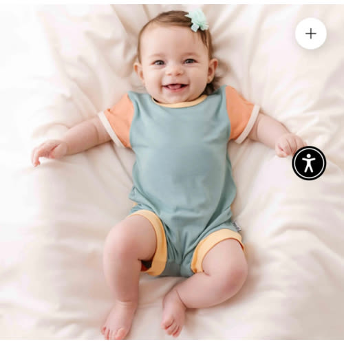 Blush and Breeze Shorty Romper