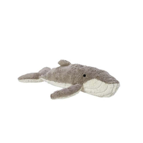 Senger Organic Cotton Cuddly Whale, Small | Stuffed Animals- Blue Otter Toys