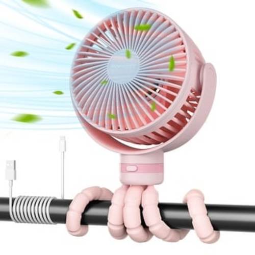 USB Rechargeable Handheld Cooling Fan for Travel - No Size