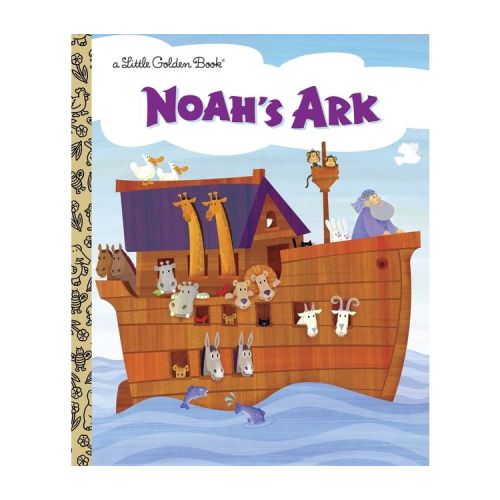 Noah's Ark - (Little Golden Book) by Barbara Shook Hazen (Hardcover)
