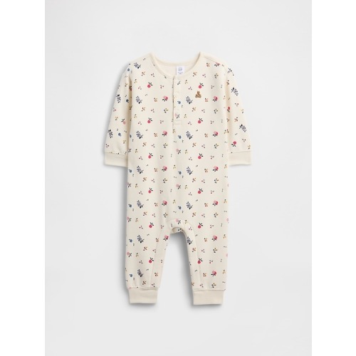Baby CloudLight Henley One-Piece | Gap Factory