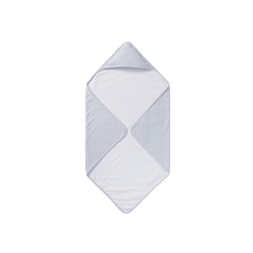 Oxford Stripe Baby Hooded Towel